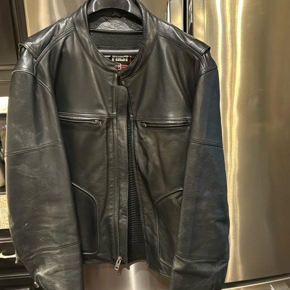First Leather Apparel | Jackets & Coats | Mens Leather Motorcycle ...